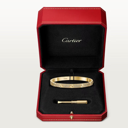 [⭐moonlume]LOVE BRACELET 4.8MM DIAMOND-PAVED