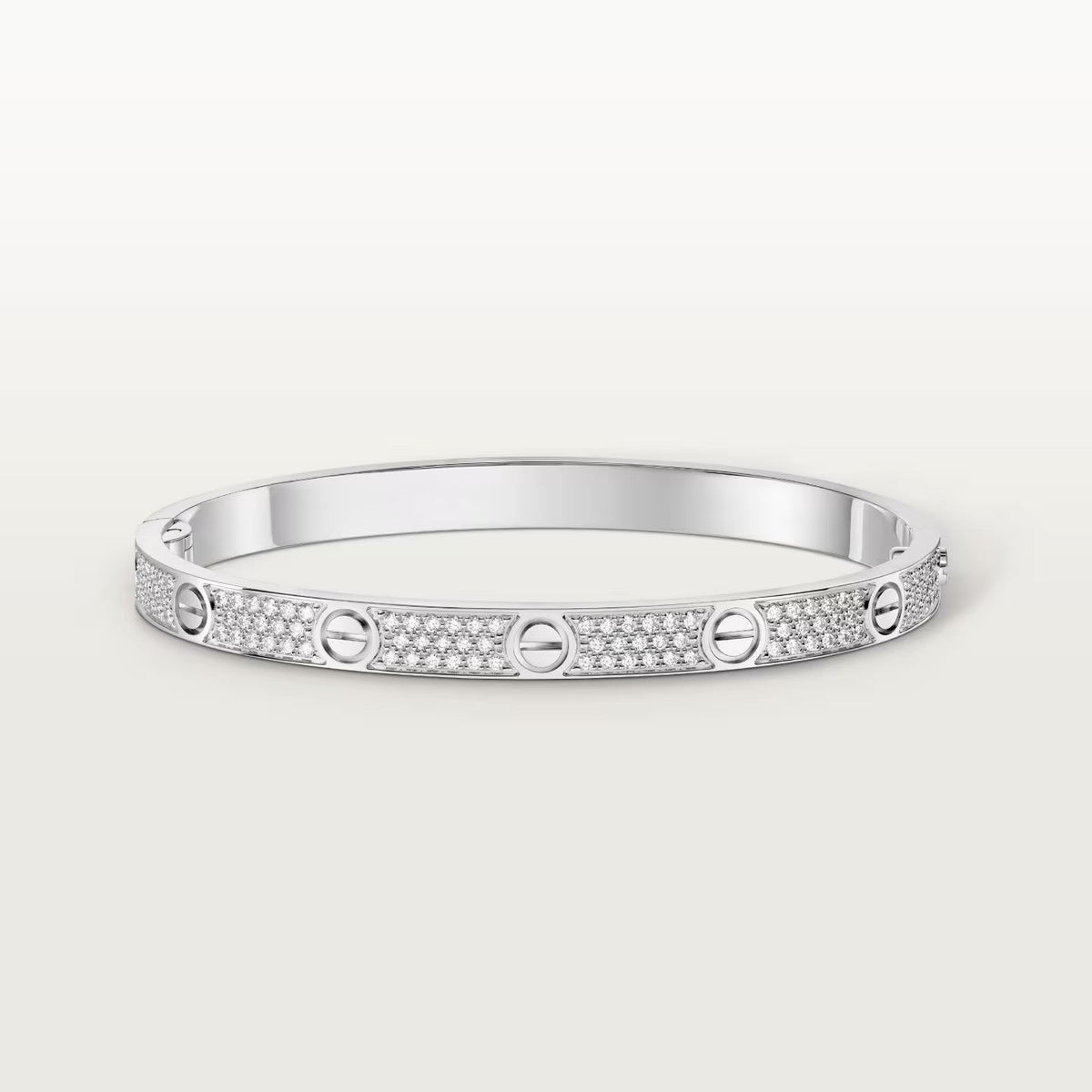 [⭐moonlume]LOVE BRACELET 4.8MM DIAMOND-PAVED