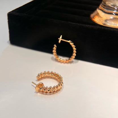 [⭐moonlume]CLASH SMALL HOOP EARRINGS