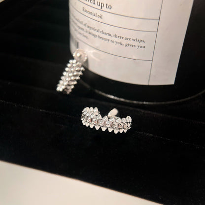 [⭐moonlume]CLASH SMALL HOOP EARRINGS