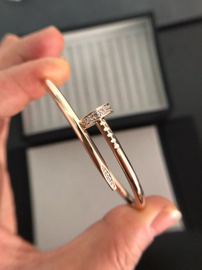 [⭐moonlume]JUSTE BRACELET 3.5MM DIAMONDS