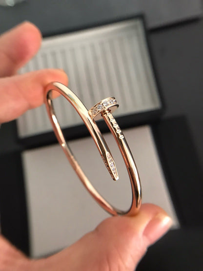 [⭐moonlume]JUSTE BRACELET 3.5MM DIAMONDS