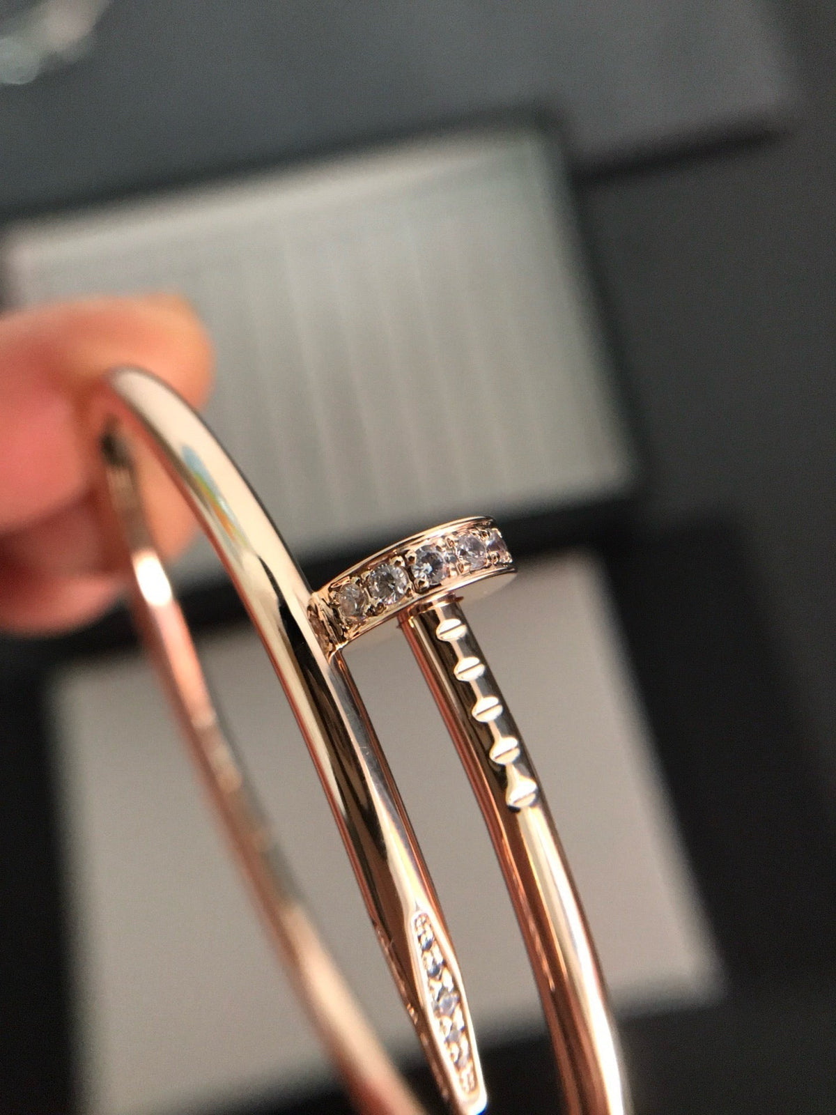 [⭐moonlume]JUSTE BRACELET 3.5MM DIAMONDS