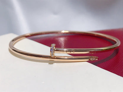 [⭐moonlume]JUSTE BRACELET 2.5MM DIAMONDS