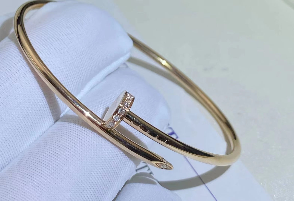 [⭐moonlume]JUSTE BRACELET 2.5MM DIAMONDS