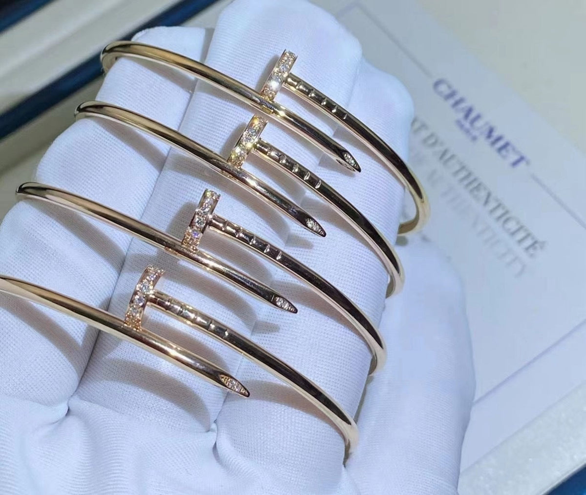 [⭐moonlume]JUSTE BRACELET 2.5MM DIAMONDS