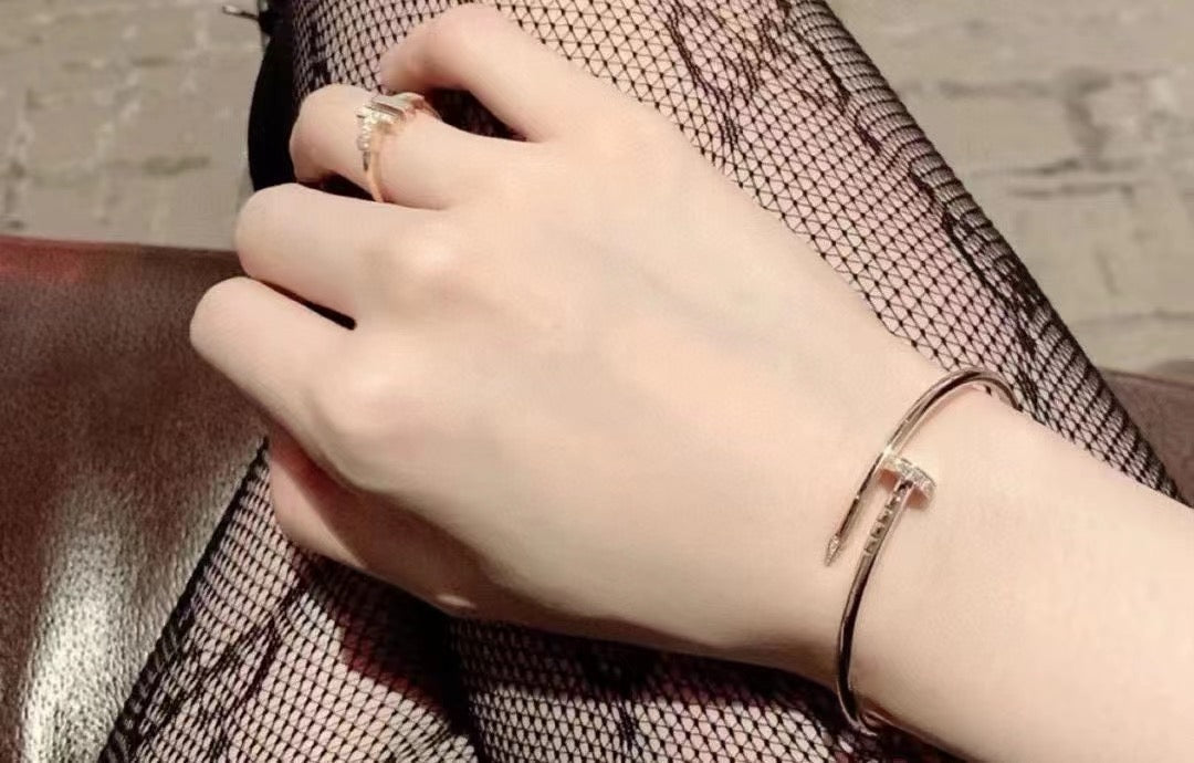 [⭐moonlume]JUSTE BRACELET 2.5MM DIAMONDS