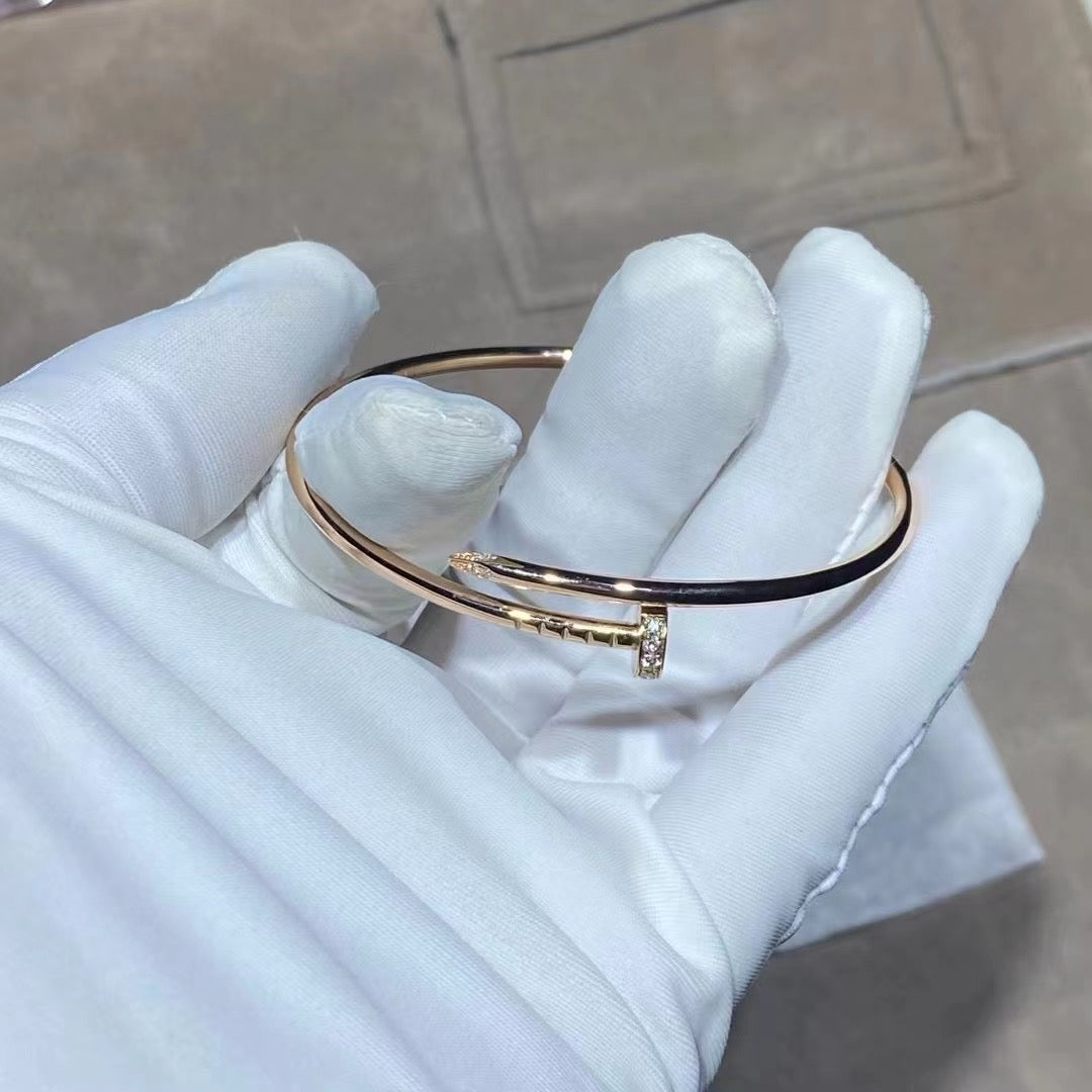 [⭐moonlume]JUSTE BRACELET 2.5MM DIAMONDS