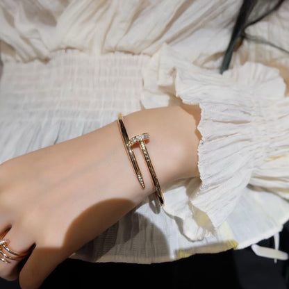 [⭐moonlume]JUSTE BRACELET 3.5MM DIAMONDS