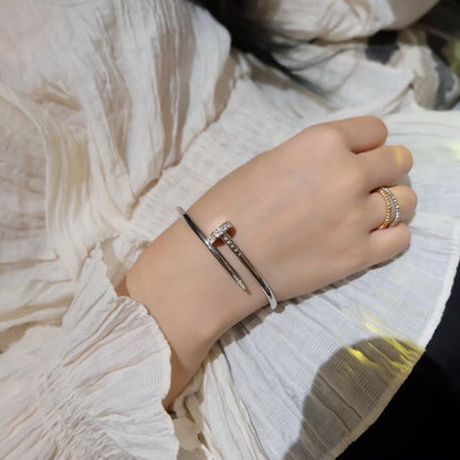 [⭐moonlume]JUSTE BRACELET 3.5MM DIAMONDS