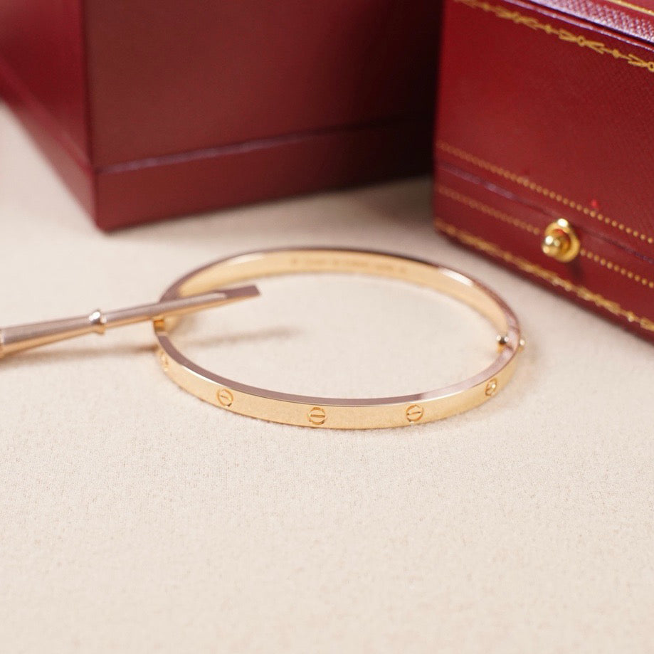 [⭐moonlume]LOVE BRACELET 3.65MM NO DIAMONDS