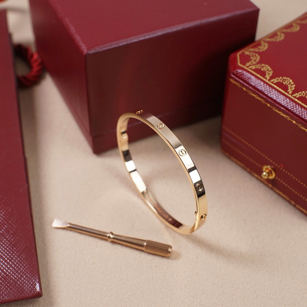 [⭐moonlume]LOVE BRACELET 3.65MM NO DIAMONDS
