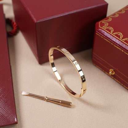 [⭐moonlume]LOVE BRACELET 3.65MM NO DIAMONDS
