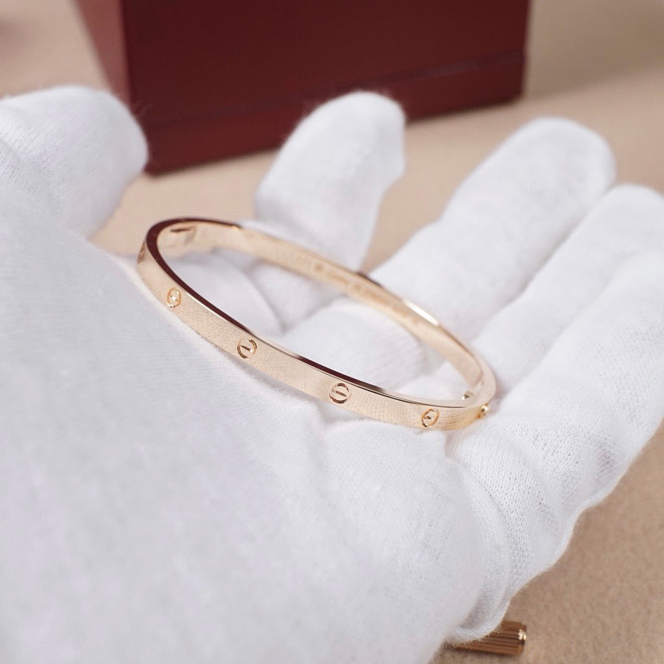 [⭐moonlume]LOVE BRACELET 3.65MM NO DIAMONDS