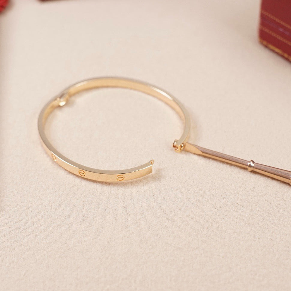 [⭐moonlume]LOVE BRACELET 3.65MM NO DIAMONDS