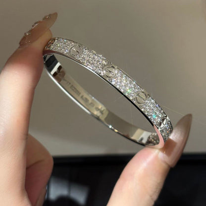 [⭐moonlume]LOVE BRACELET 6.1MM DIAMOND-PAVED