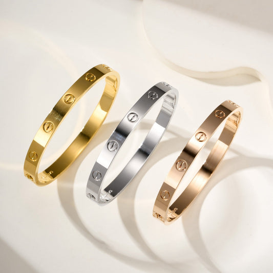 [⭐moonlume]LOVE BRACELET 6.1MM NO DIAMONDS
