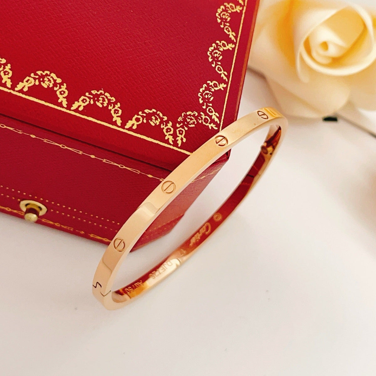 [⭐moonlume]LOVE BRACELET 3.65MM NO DIAMONDS