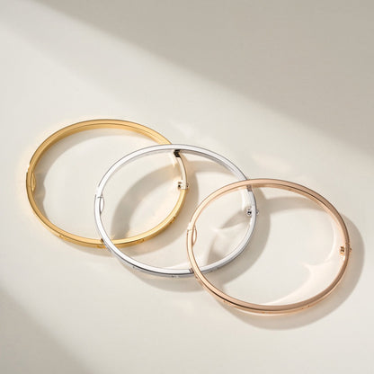 [⭐moonlume]LOVE BRACELET 3.65MM 6 DIAMONDS