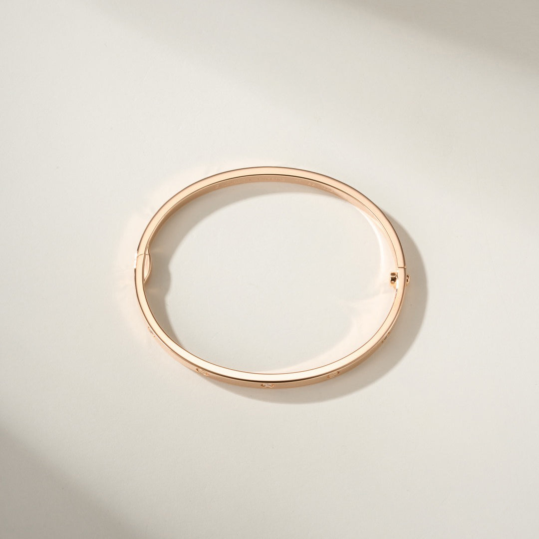 [⭐moonlume]LOVE BRACELET 3.65MM 6 DIAMONDS