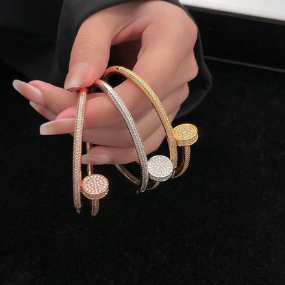 [⭐moonlume]JUSTE BRACELET 3.5MM ALL DIAMONDS