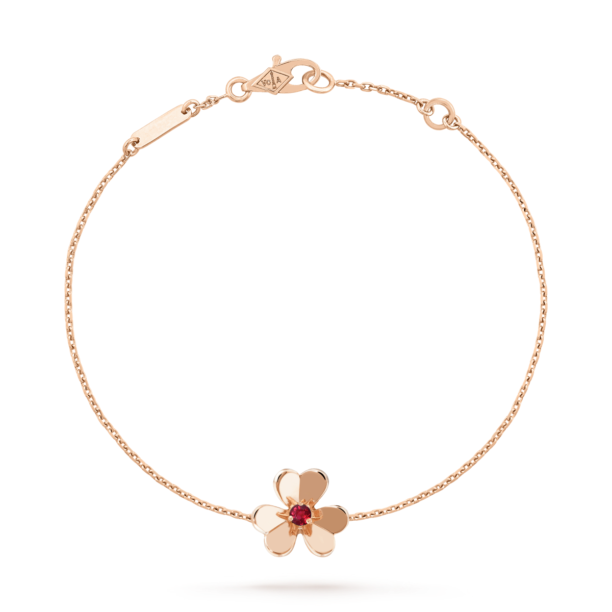 [⭐moonlume]FRIVOLE GOLD FLOWER PINK MALACHITE BRACELET