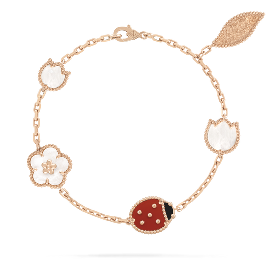 [⭐moonlume]LUCKY SPRING 5 MOTIF BRACELET