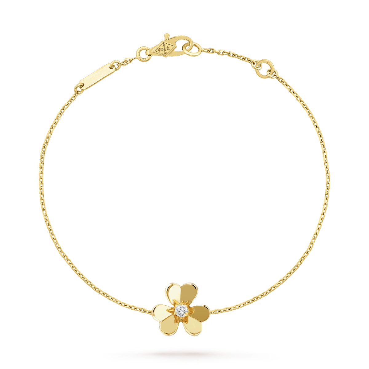 [⭐moonlume]FRIVOLE GOLD FLOWER PINK MALACHITE BRACELET
