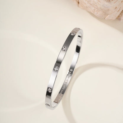 [⭐moonlume]LOVE BRACELET 3.65MM 10 DIAMONDS
