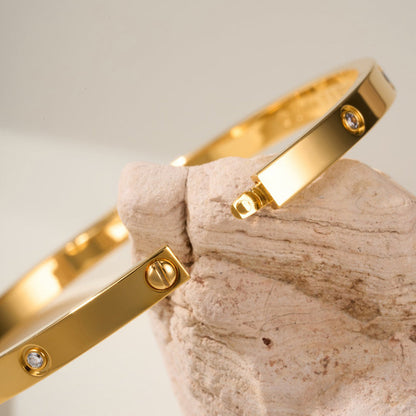 [⭐moonlume]LOVE BRACELET 3.65MM 10 DIAMONDS