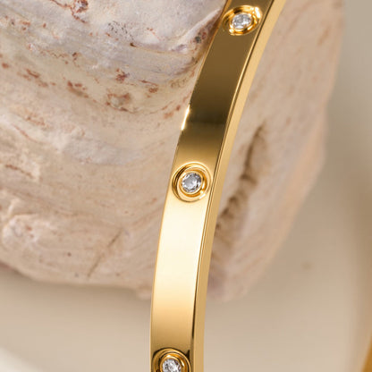 [⭐moonlume]LOVE BRACELET 3.65MM 10 DIAMONDS