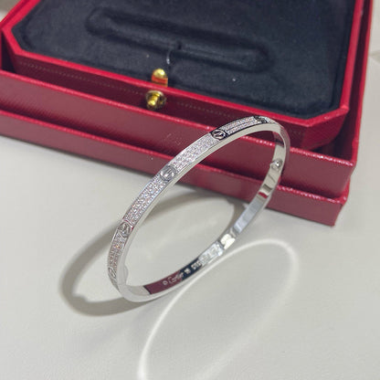 [⭐moonlume]LOVE BRACELET 3.65MM DIAMOND-PAVED