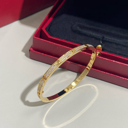[⭐moonlume]LOVE BRACELET 3.65MM DIAMOND-PAVED