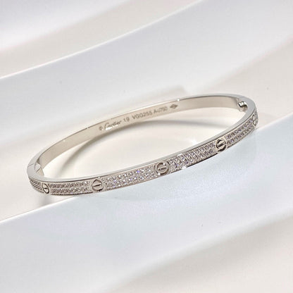 [⭐moonlume]LOVE BRACELET 3.65MM DIAMOND-PAVED