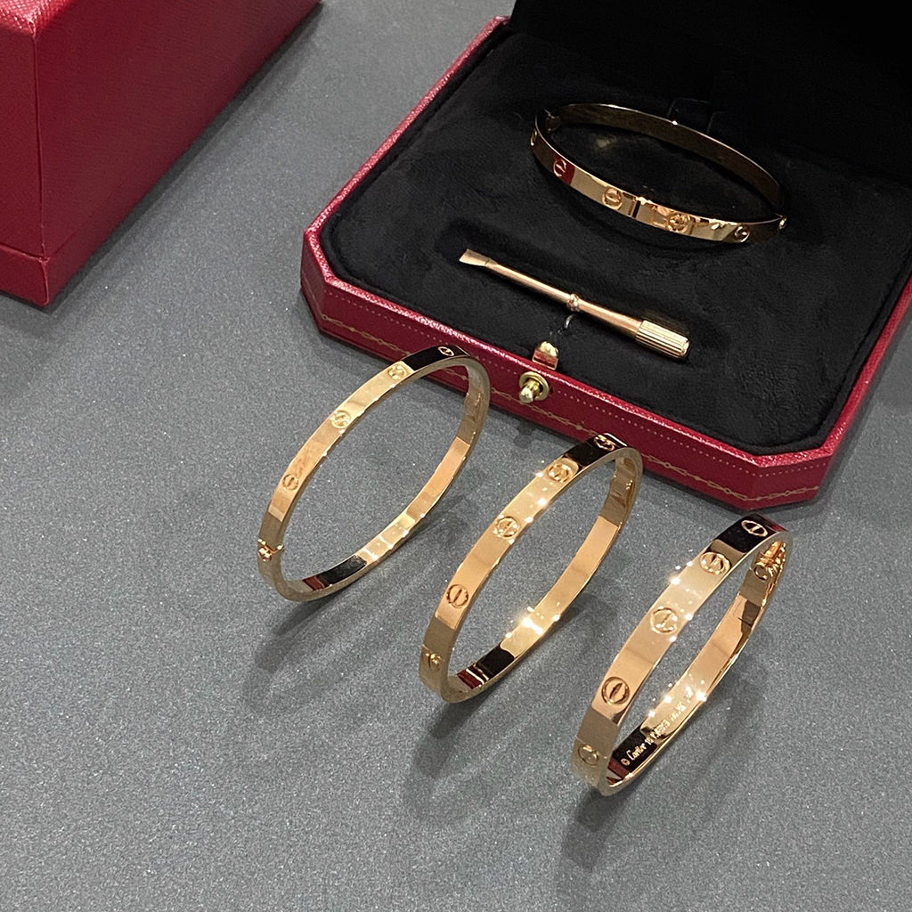 [⭐moonlume]LOVE BRACELET 4.8MM