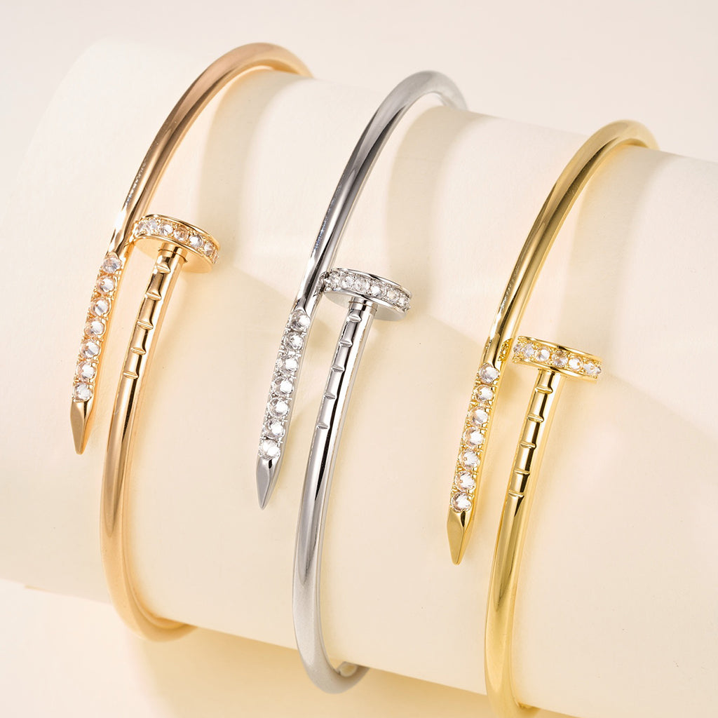 [⭐moonlume]JUSTE BRACELET 2.5MM DIAMONDS