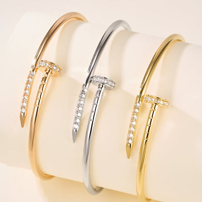 [⭐moonlume]JUSTE BRACELET 2.5MM DIAMONDS