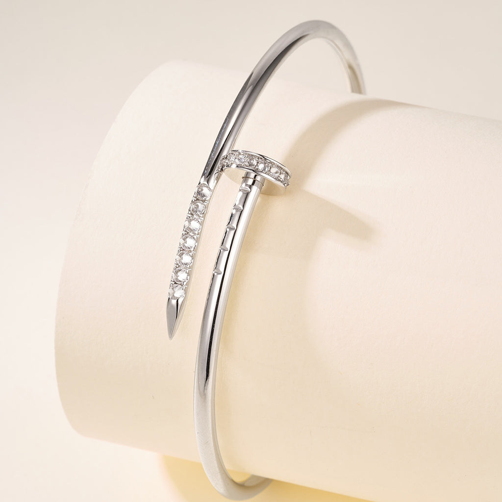 [⭐moonlume]JUSTE BRACELET 2.5MM DIAMONDS