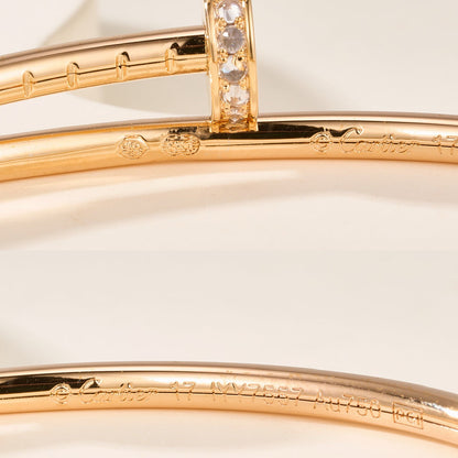[⭐moonlume]JUSTE BRACELET 2.5MM DIAMONDS