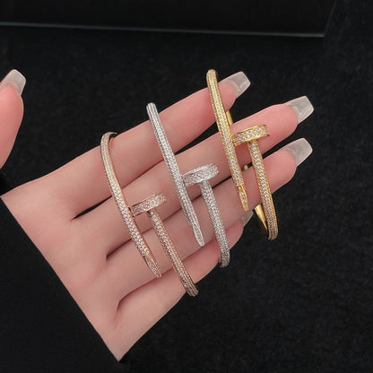 [⭐moonlume]JUSTE BRACELET 3.5MM ALL DIAMONDS