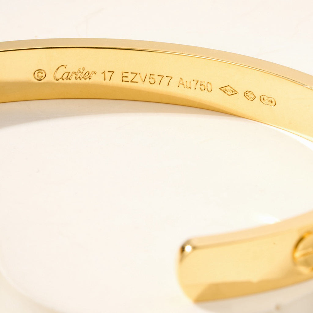 [⭐moonlume]LOVE BRACELET 6.1MM OPEN CUFF