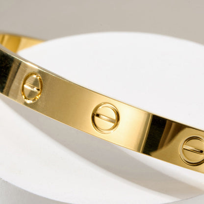 [⭐moonlume]LOVE BRACELET 6.1MM OPEN CUFF