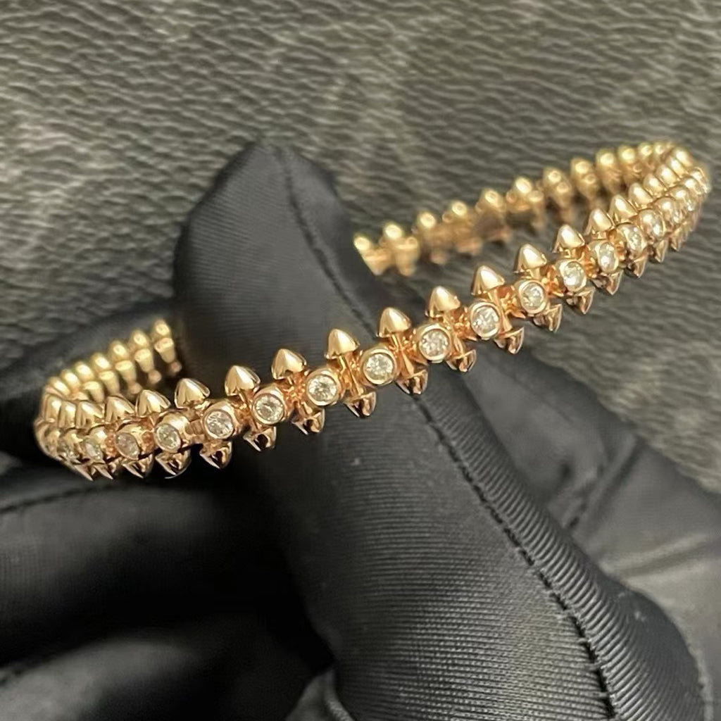 [⭐moonlume]CLASH  BRACELET 8MM DIAMONDS