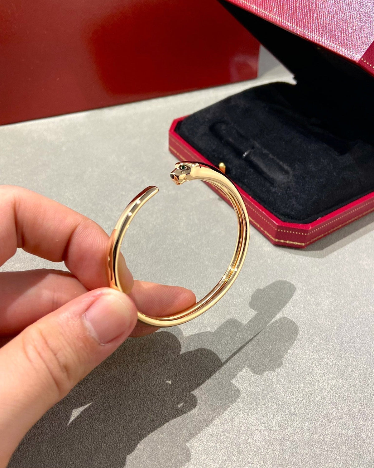 [⭐moonlume]PANTHERE OPEN BRACELET