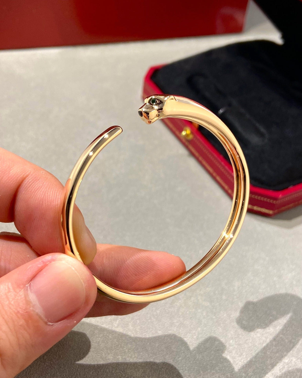 [⭐moonlume]PANTHERE OPEN BRACELET