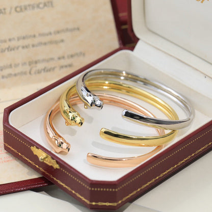 [⭐moonlume]PANTHERE OPEN BRACELET