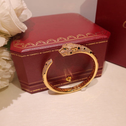 [⭐moonlume]PANTHERE BIG BRACELET DIAMONDS