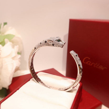 [⭐moonlume]PANTHERE BIG BRACELET DIAMONDS