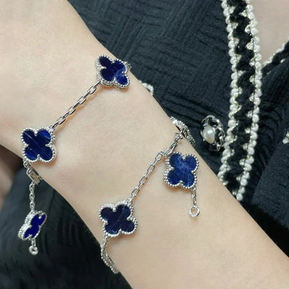[⭐moonlume]CLOVER 5 MOTIF PIETERSITE BRACELET COLLECTION