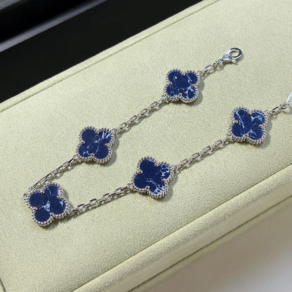 [⭐moonlume]CLOVER 5 MOTIF PIETERSITE BRACELET COLLECTION
